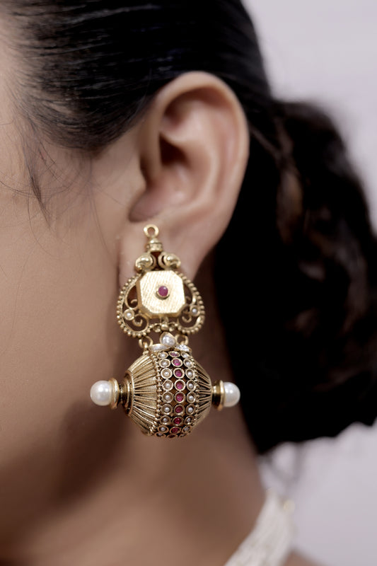 temple earrings