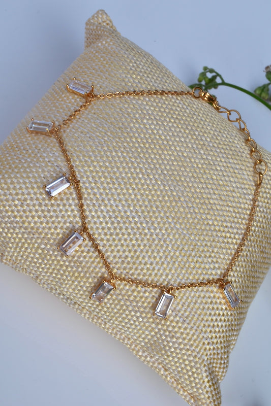 zirconia minimal bracelet