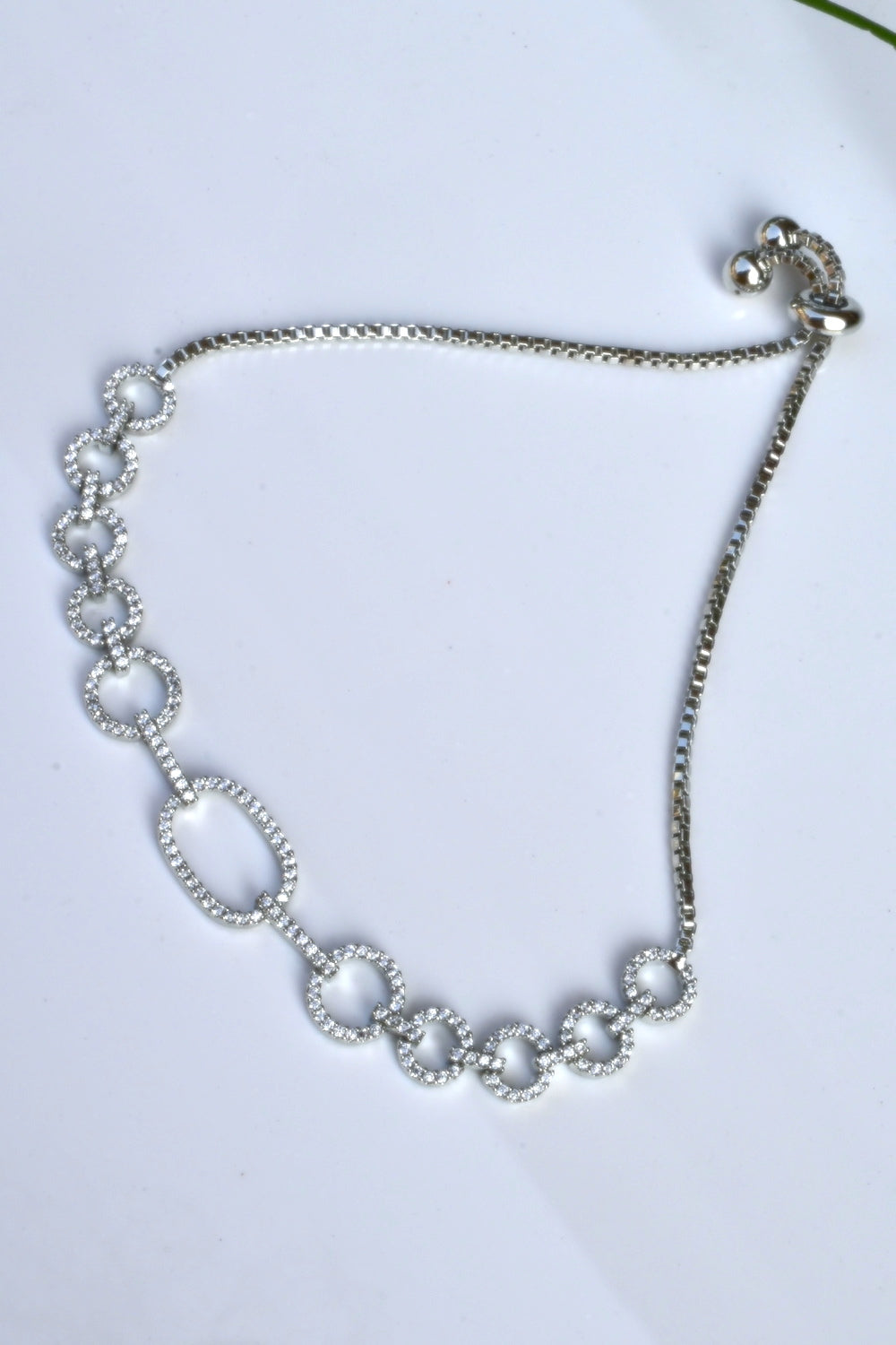 Ad Silver Polish Bracelet adspbr230112