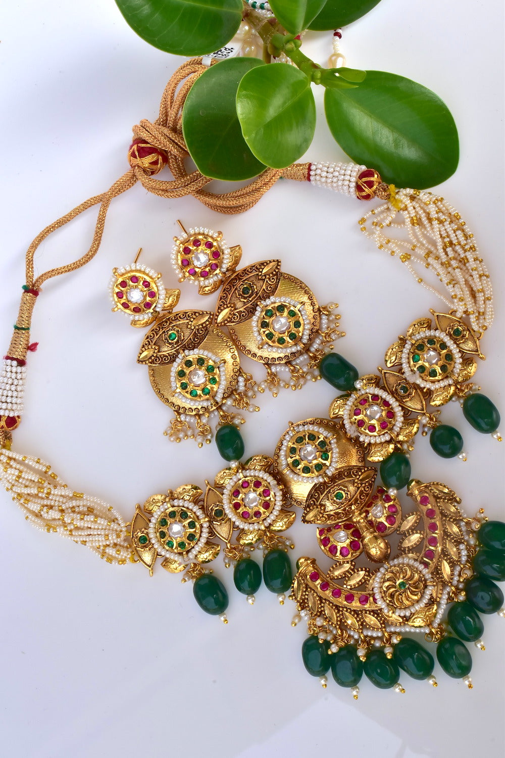 kundan choker set