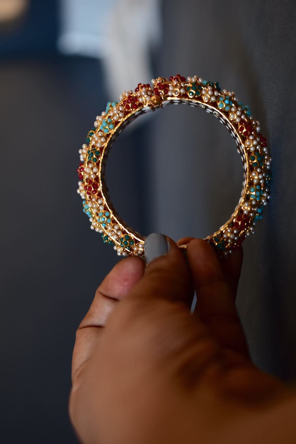 Meenakari bangle mbn220292