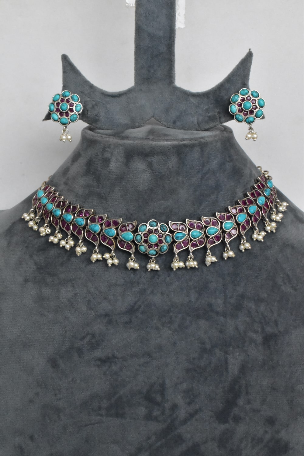 high quality oxidised silver