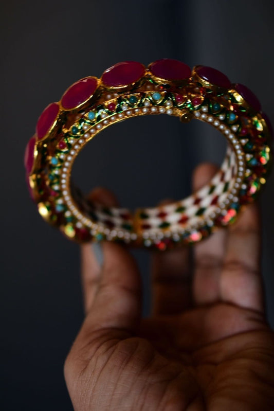Meenakari bangle mbn220171