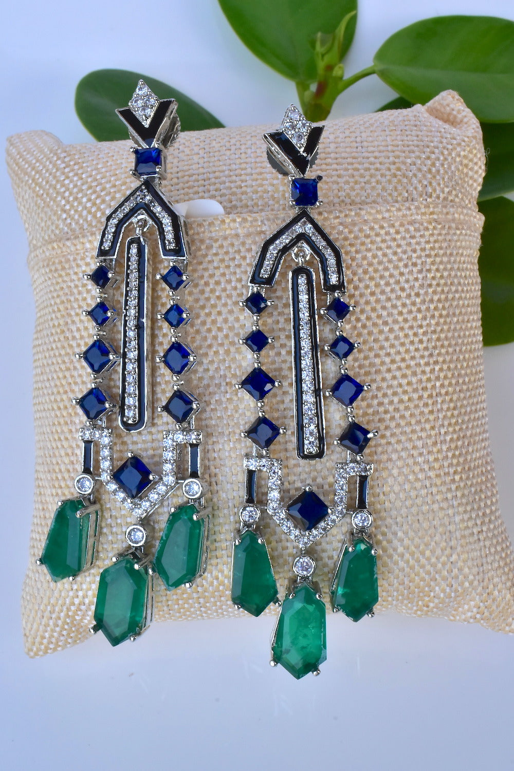 ad silver polish earrings