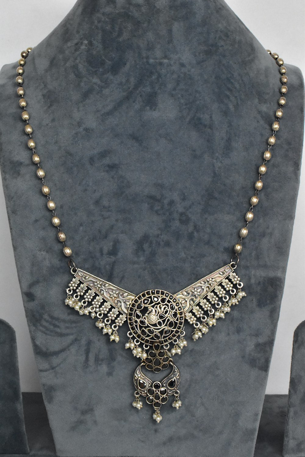 tribal long necklace