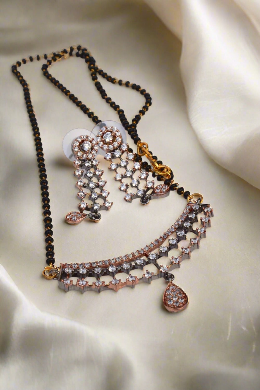 ad black polish mangalsutra