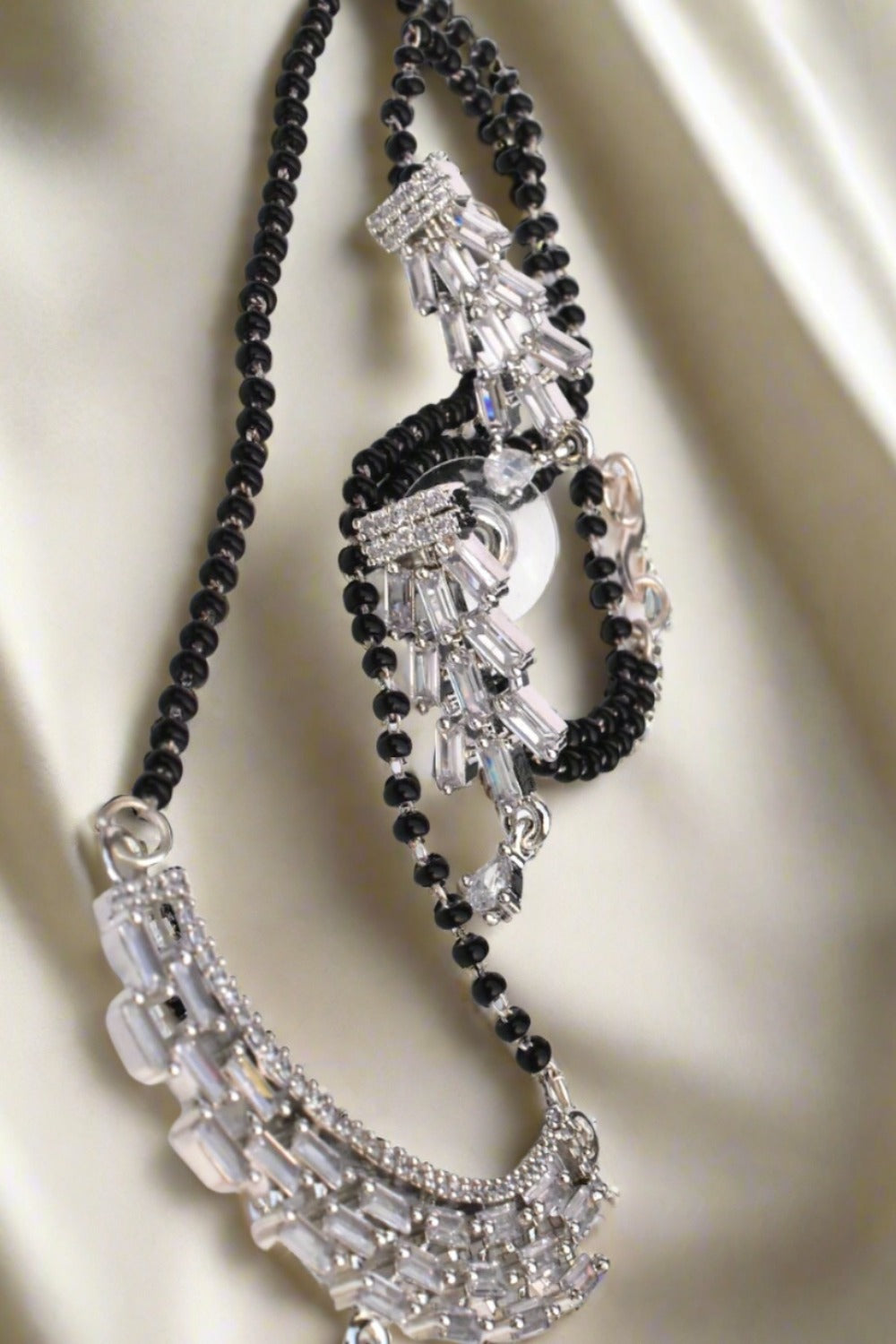 mangalsutra earrings set