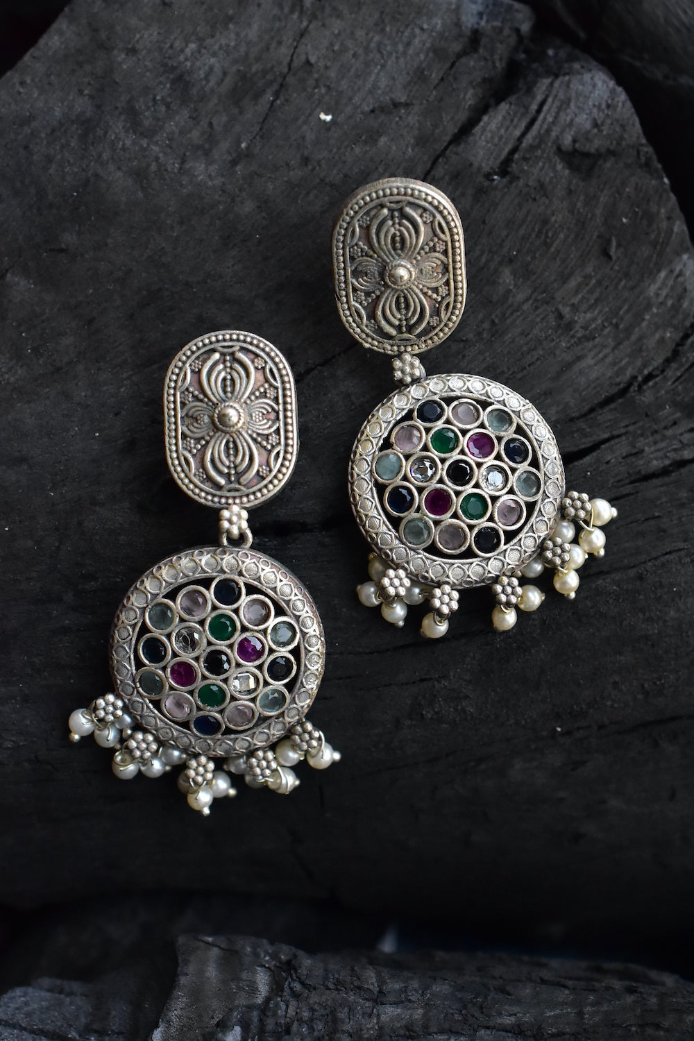 Tribal drop earrings trdre230489