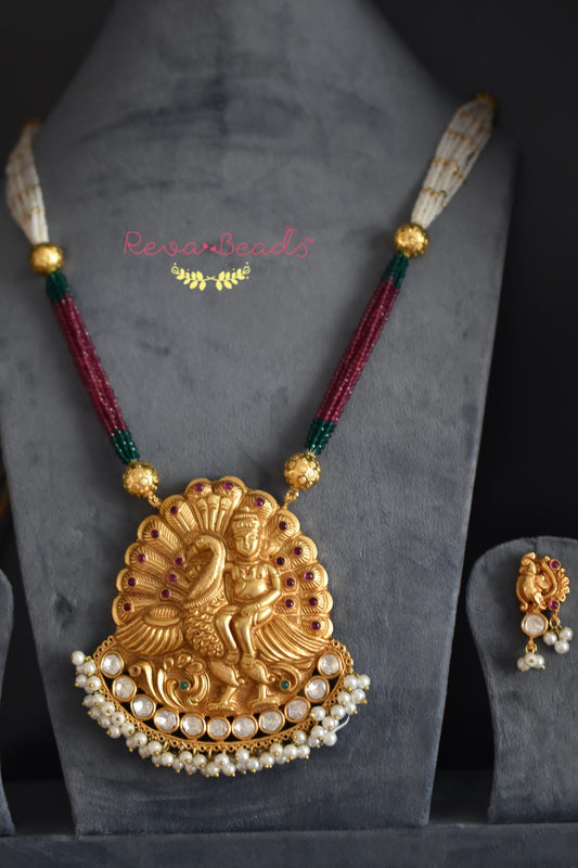 Kartikeya long necklace