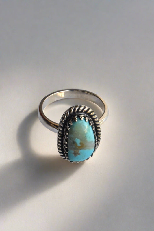 sterling silver turquoise ring