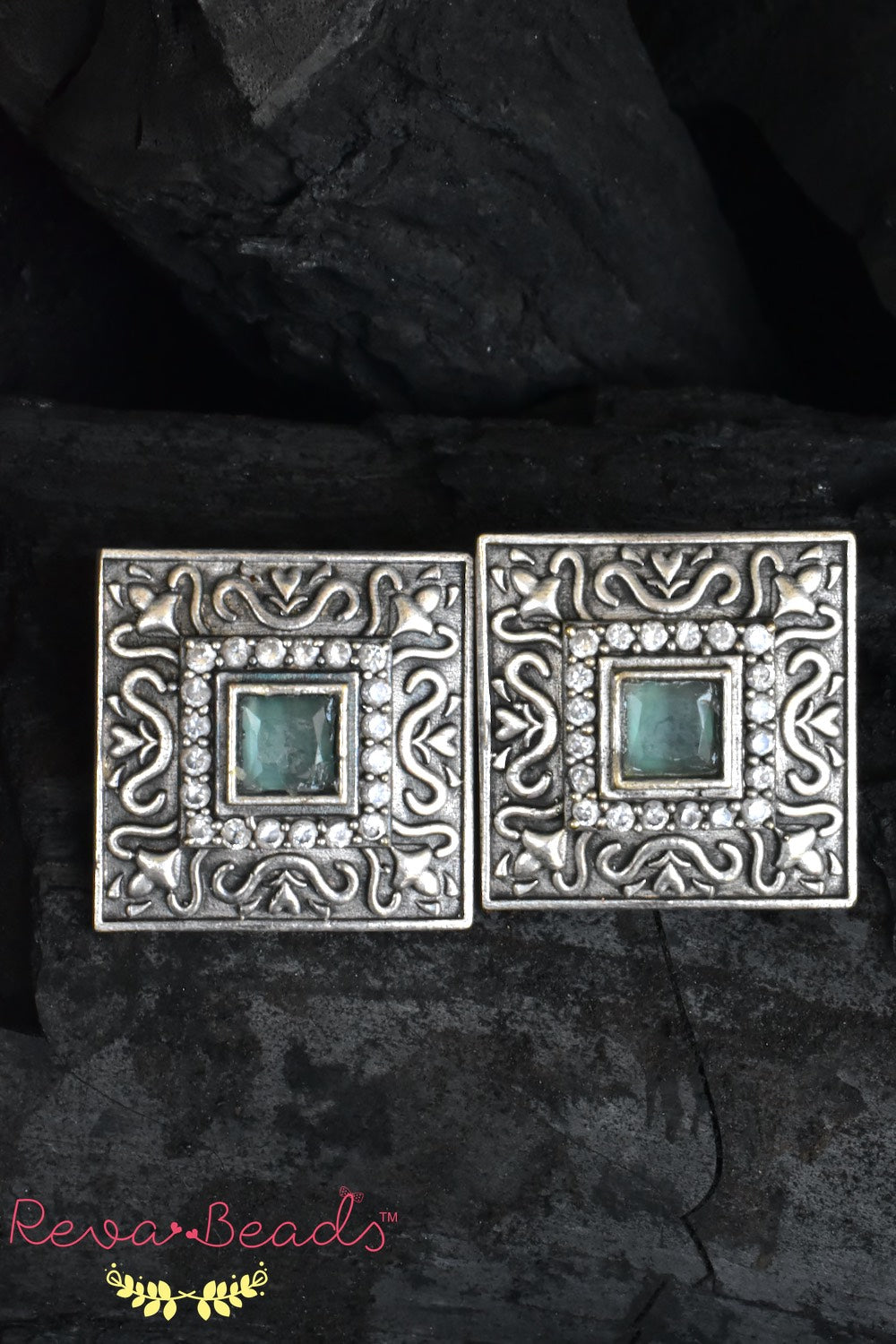 antique silver earrings