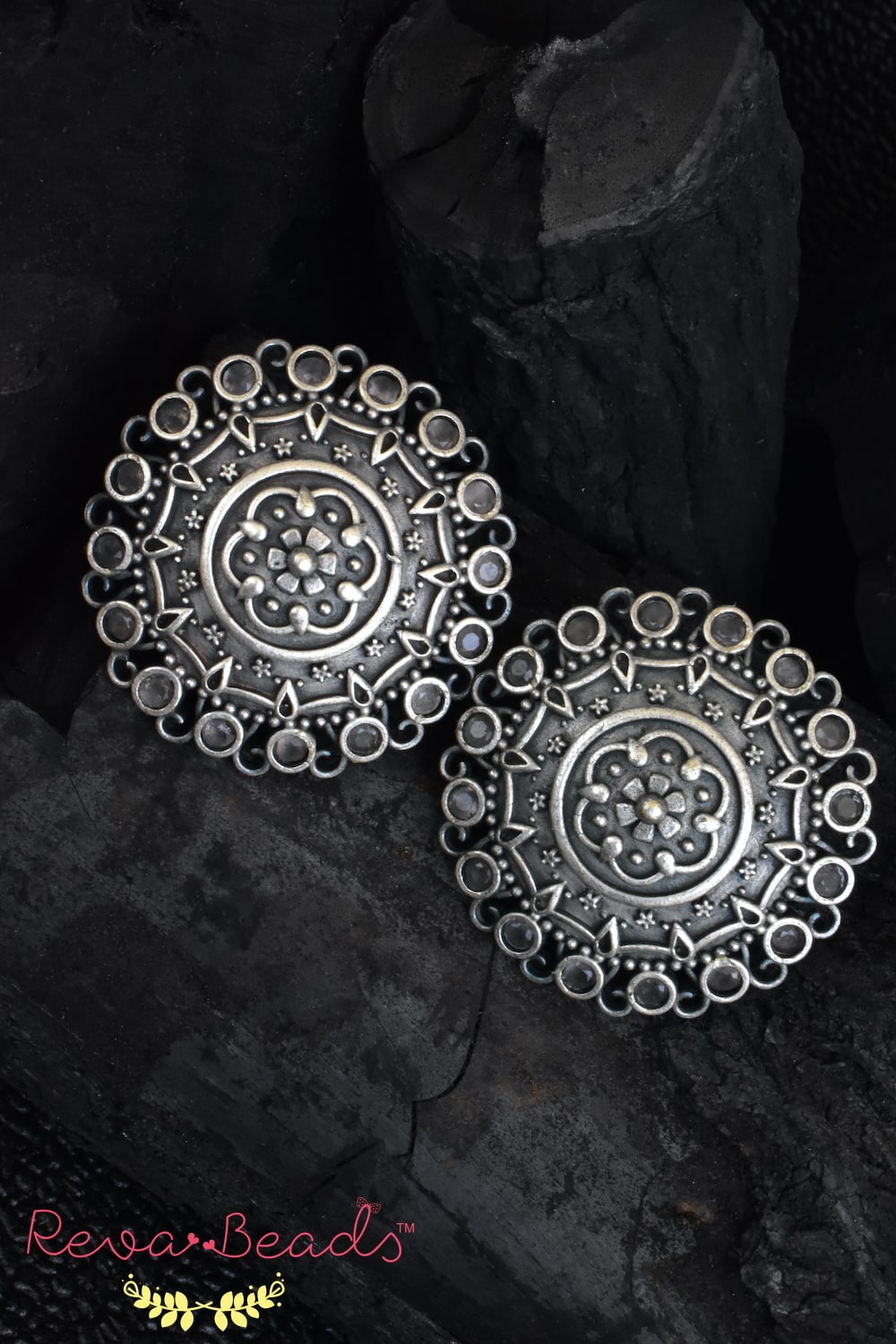 oxidised earrings