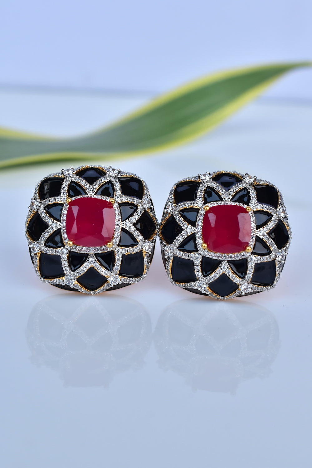 meenakari earrings