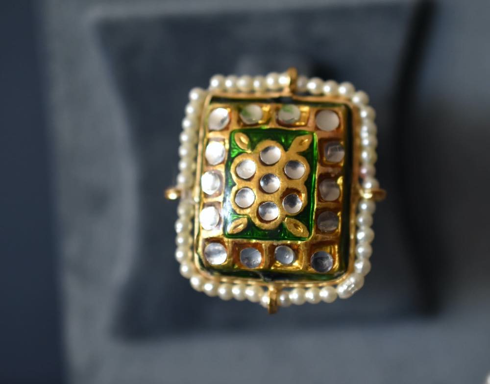minakari finger ring mfr250255