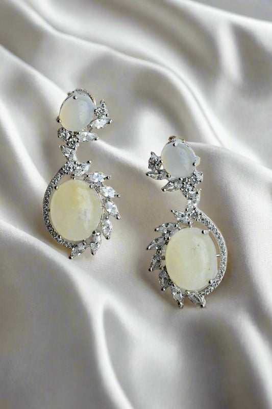 cubic zirconia earrings