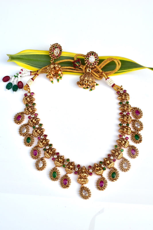 temple choker necklace set