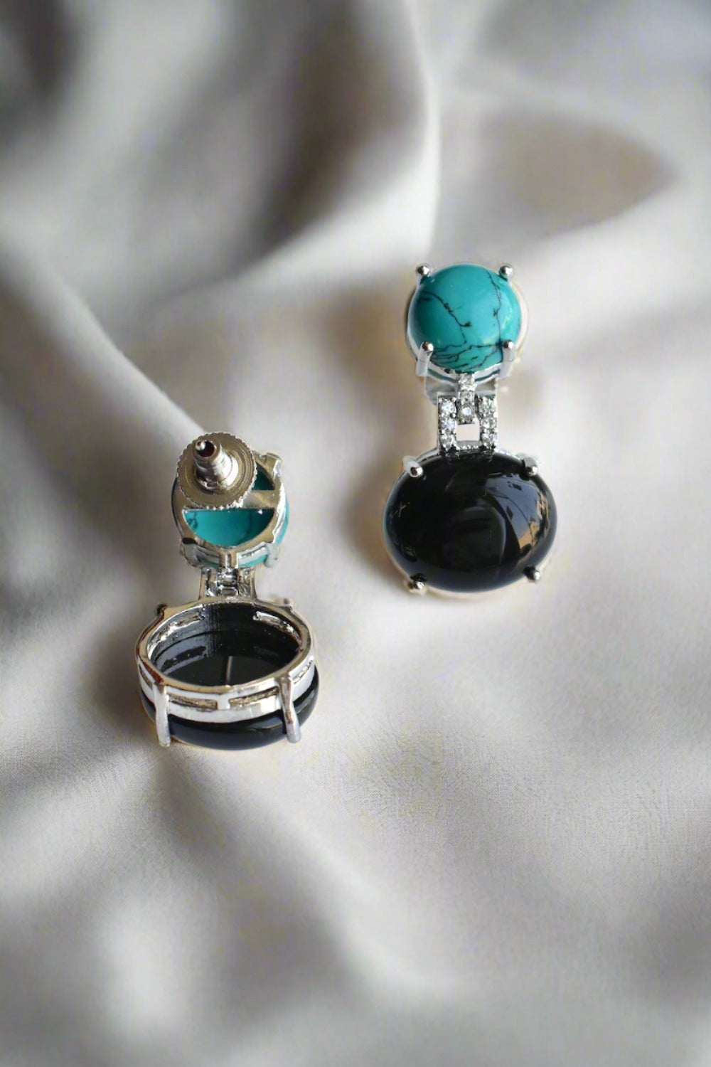 ad silver polish drop earrings 230762