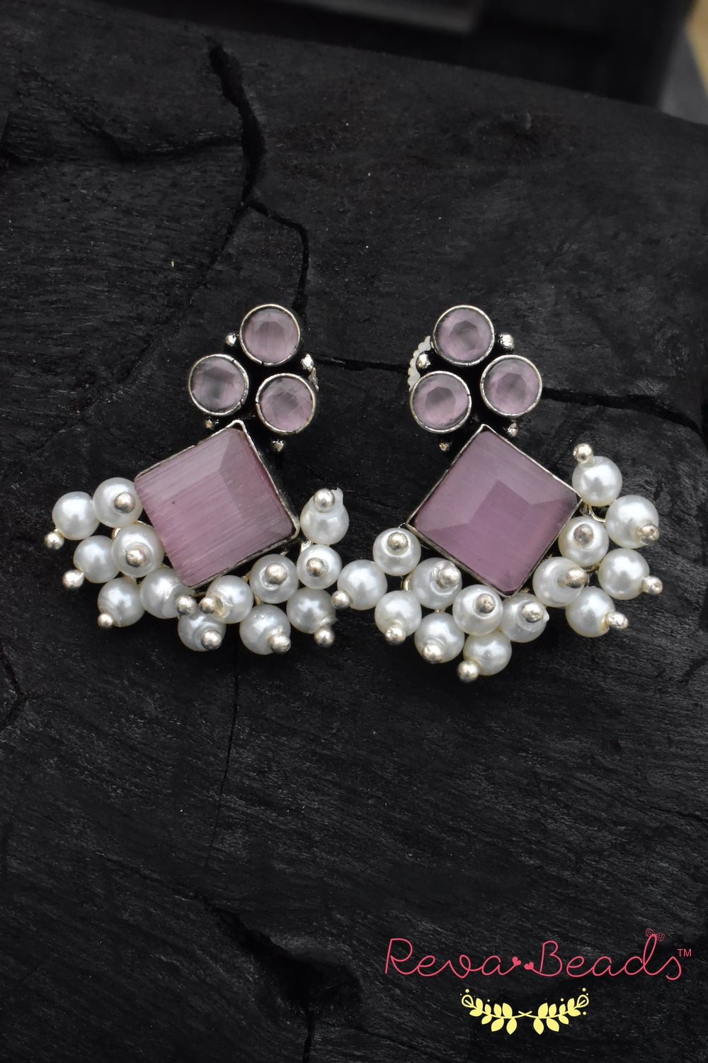 oxidised earrings