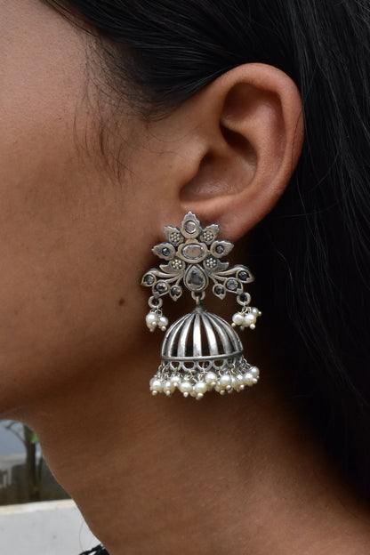 tribal jhumka earring
