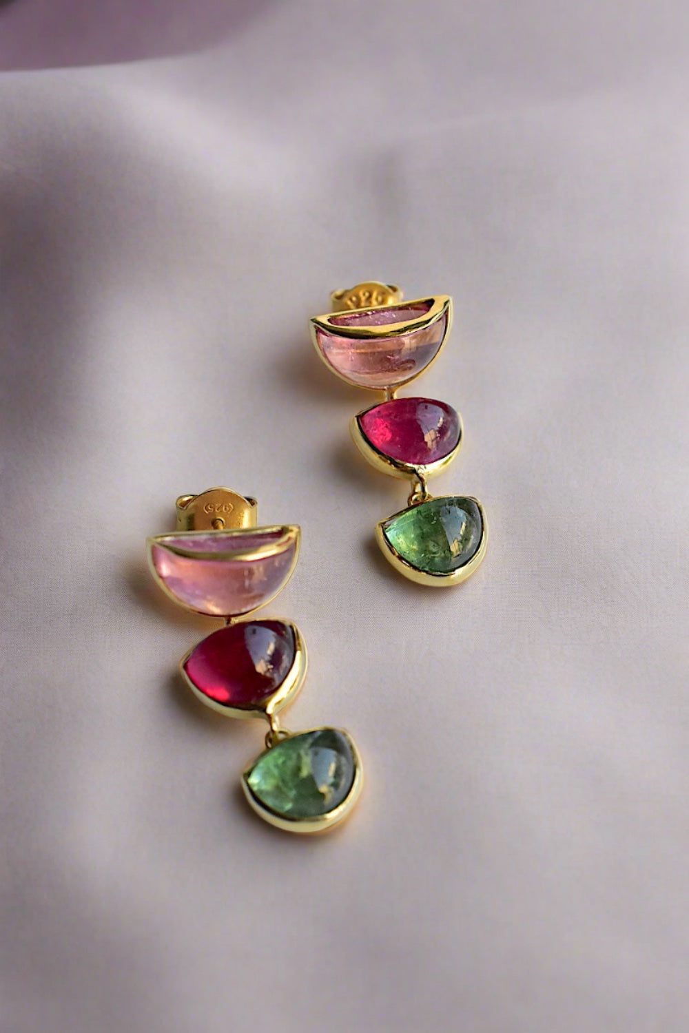 delicate tourmaline drop