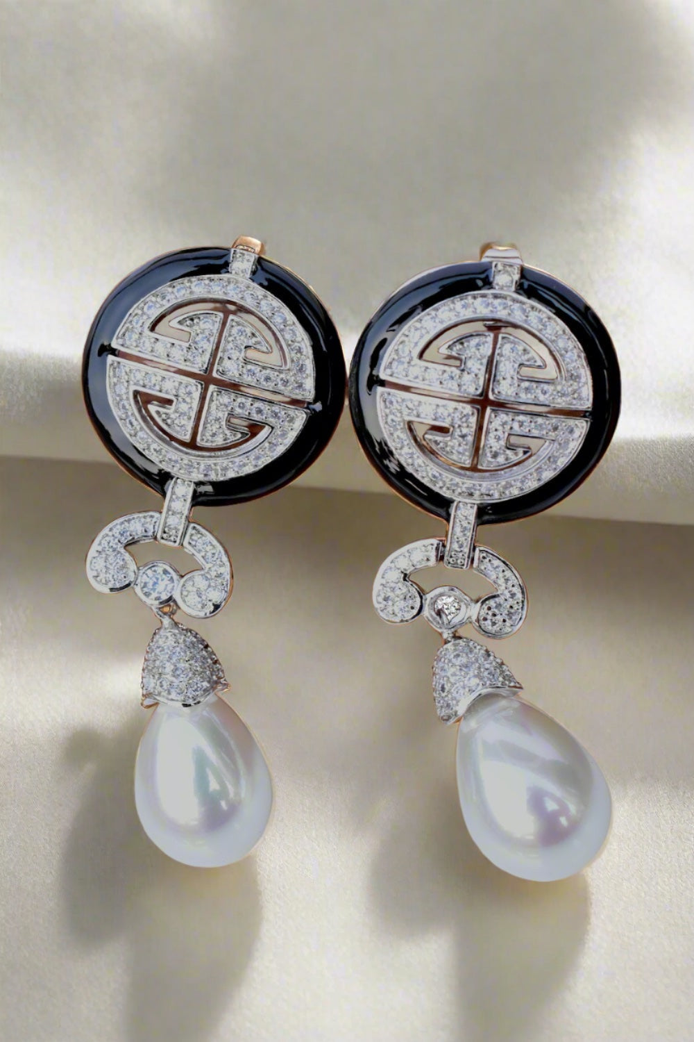 contemporary drop earrings