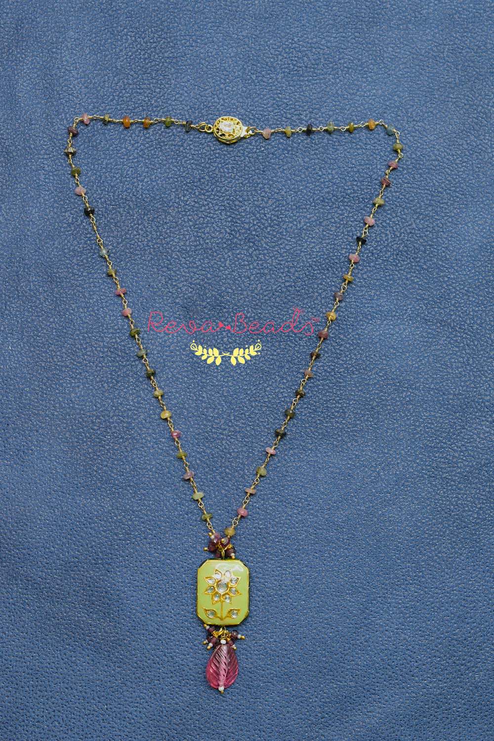 Meenakari Long Necklace mln250184