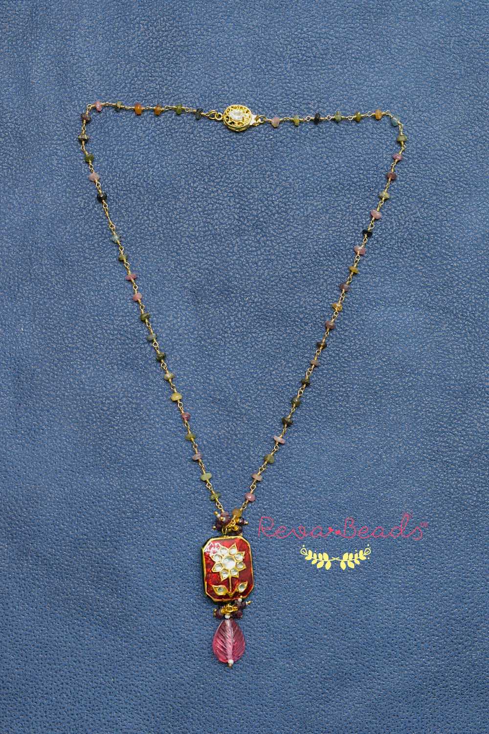 Meenakari Long Necklace mln250184