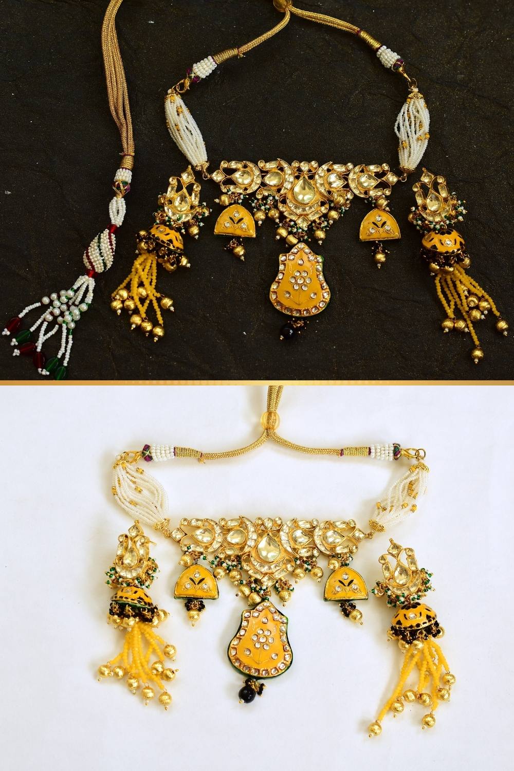 haldi necklace set