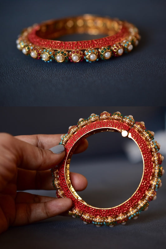 Meenakari bangle mbn220030