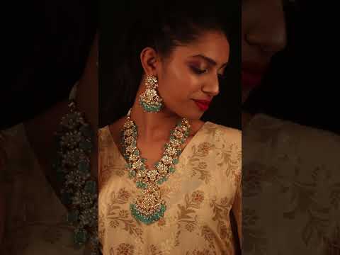 long kundan necklace