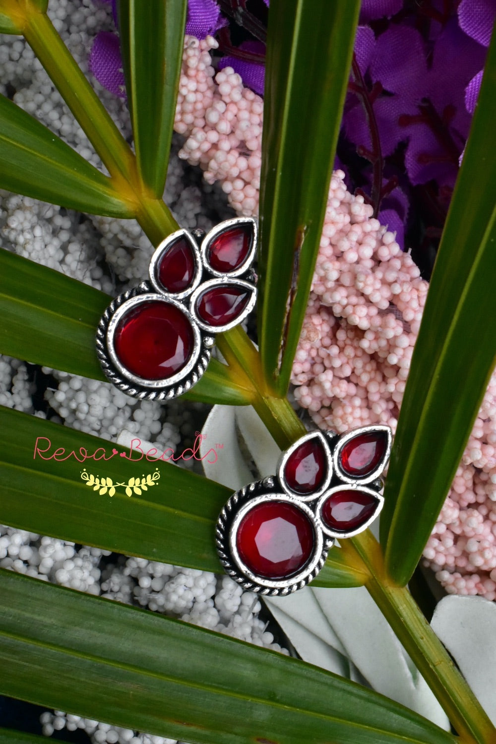 ruby small studs