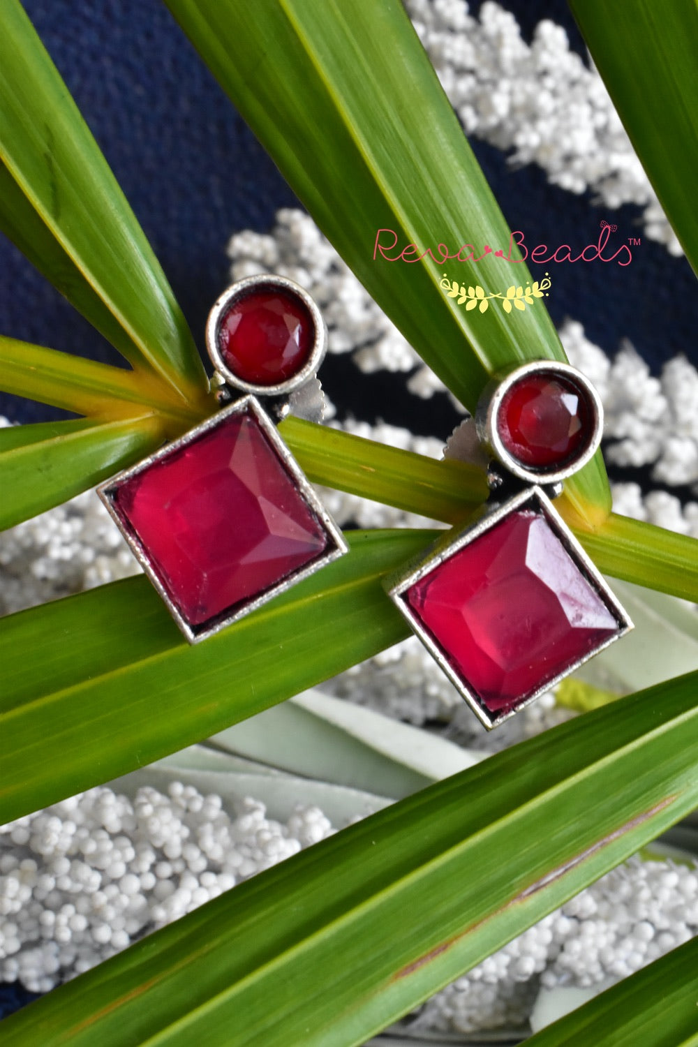ruby studs