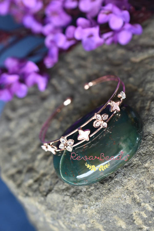 minimalist rose gold polish bracelet mirgpbr221094