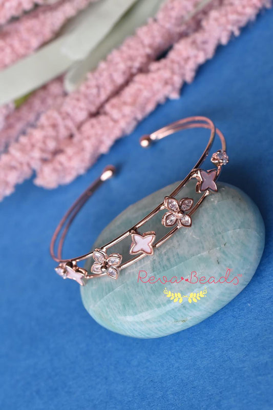 rose gold delicate bracelet