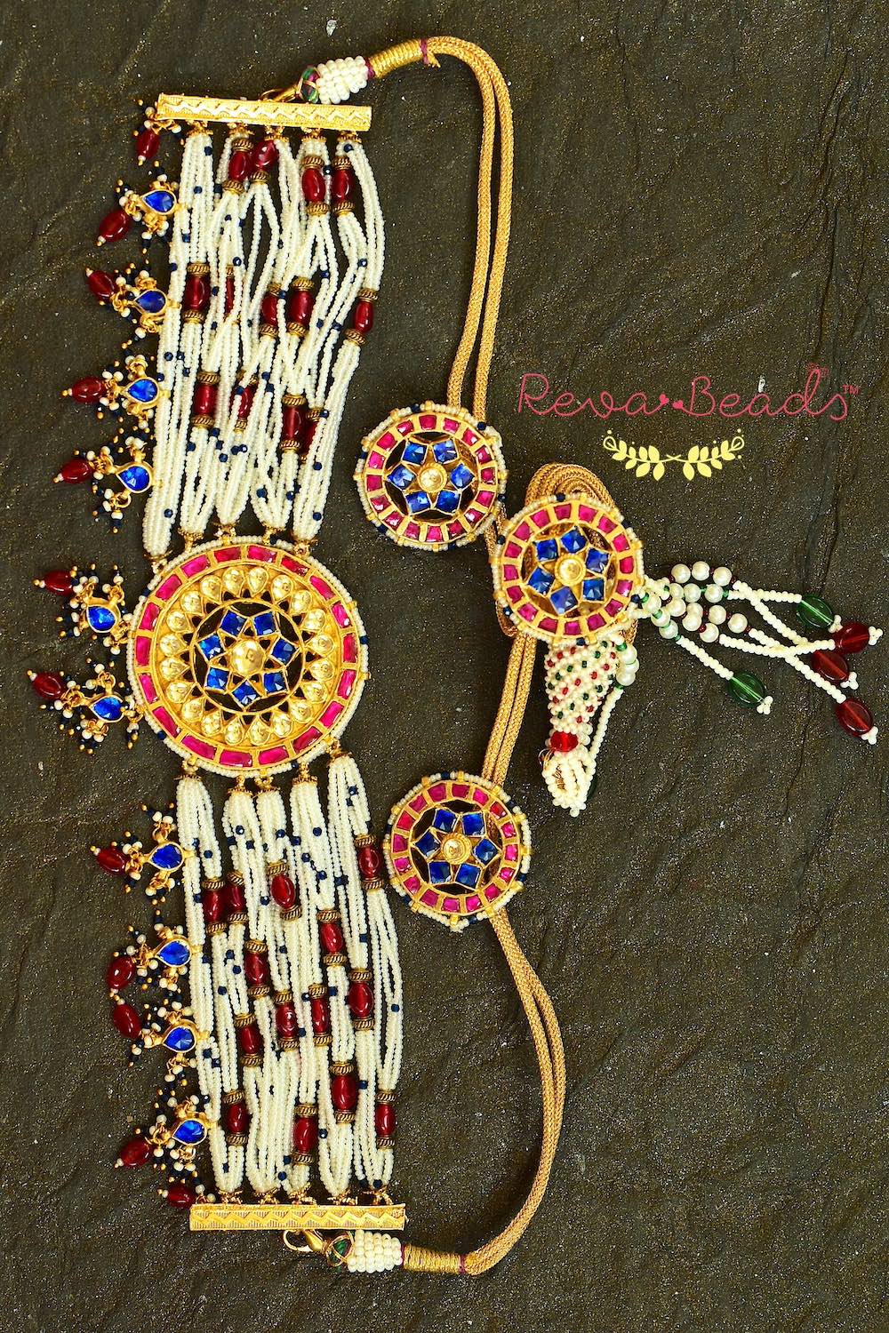 kundan choker set