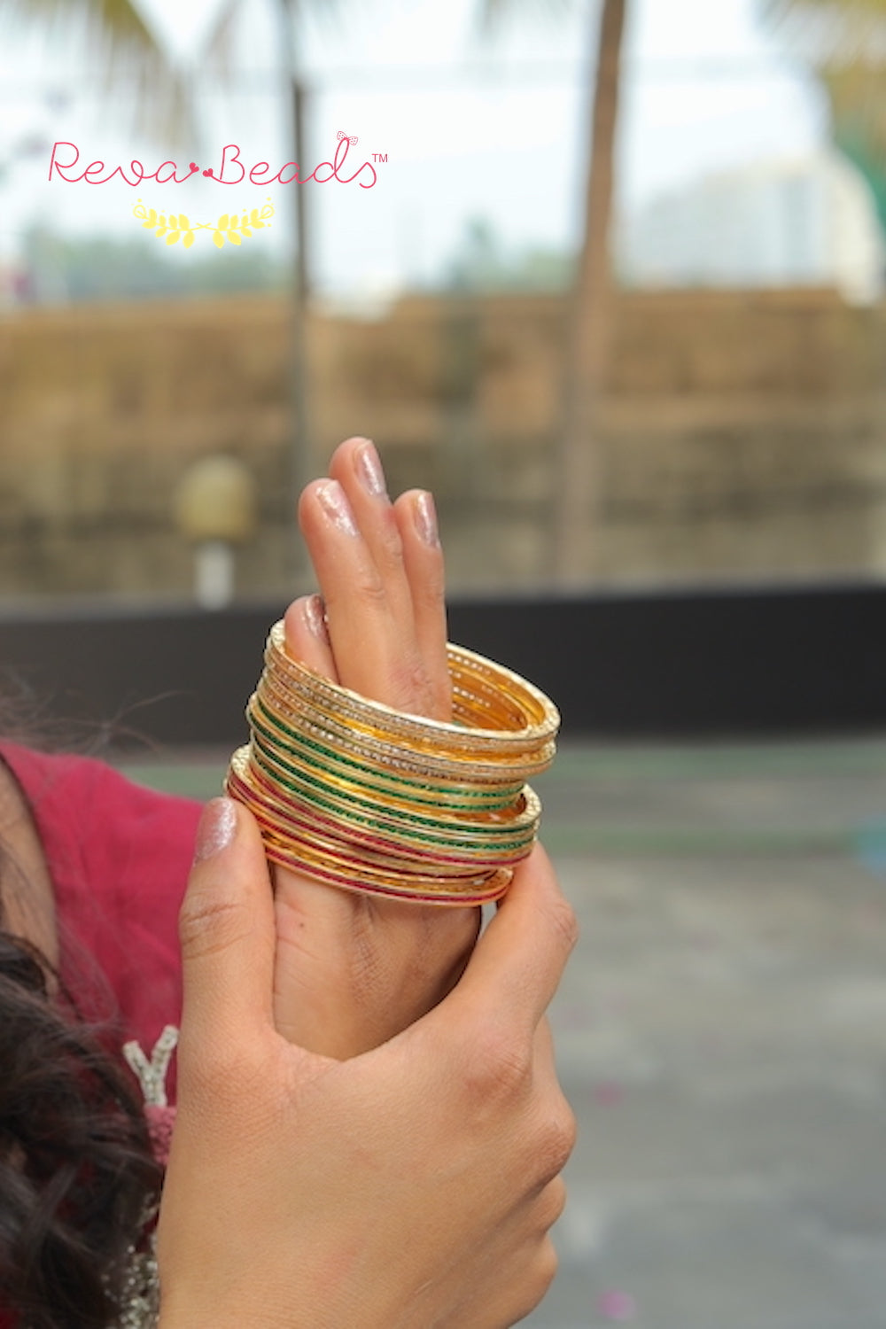 multicoloured bangles