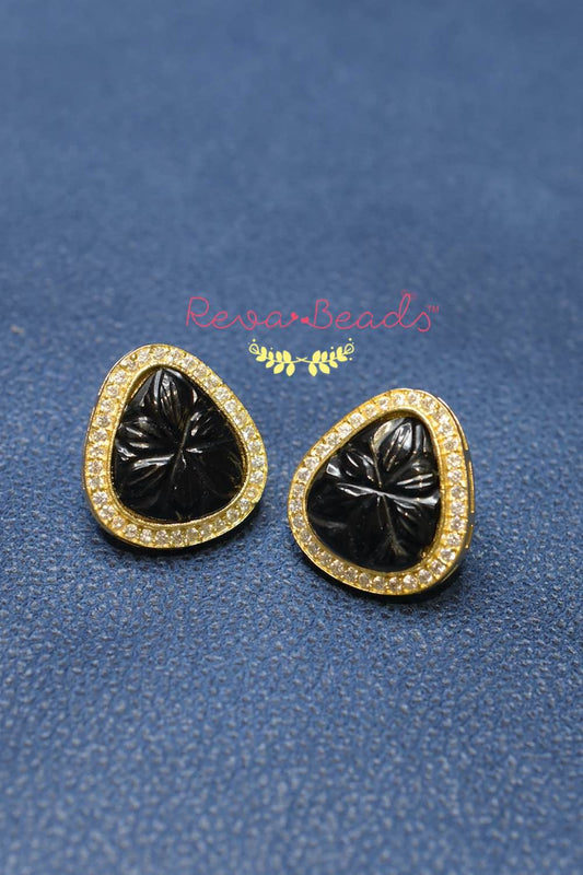 black ad studs