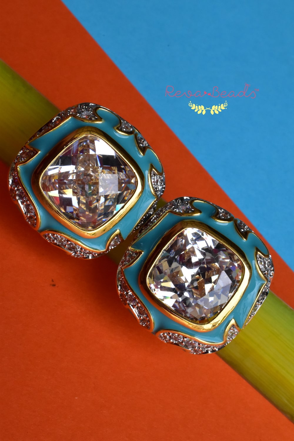 turquoise studs