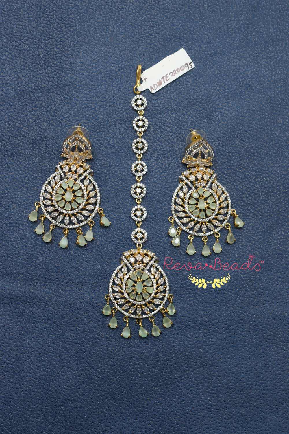 diamond tika earrings