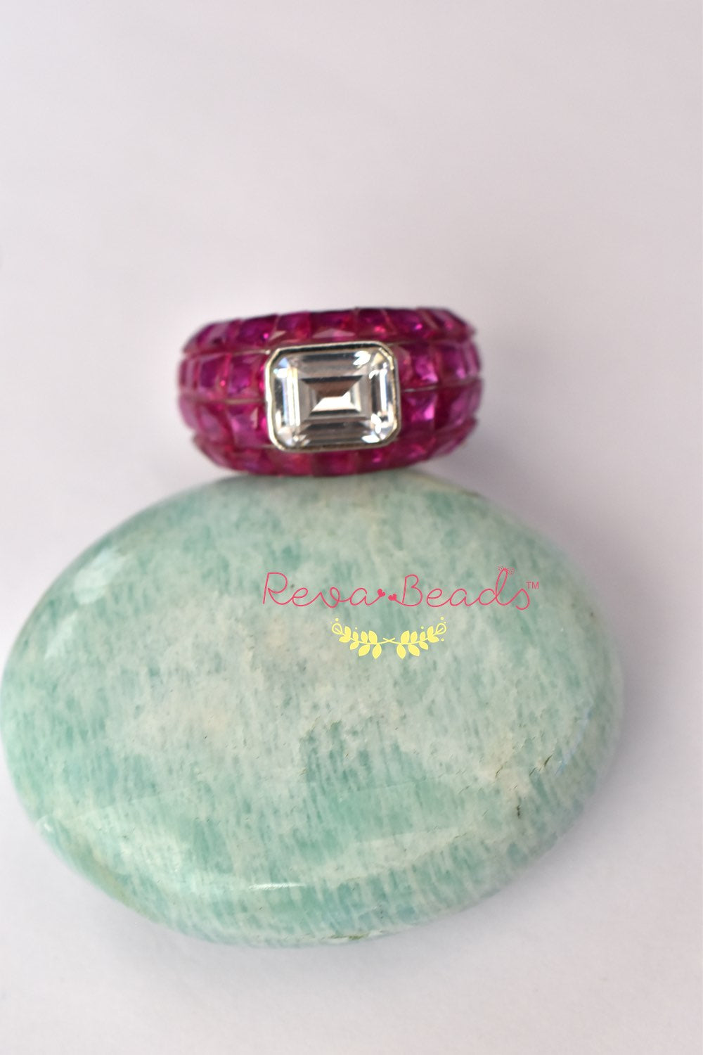 ruby finger ring