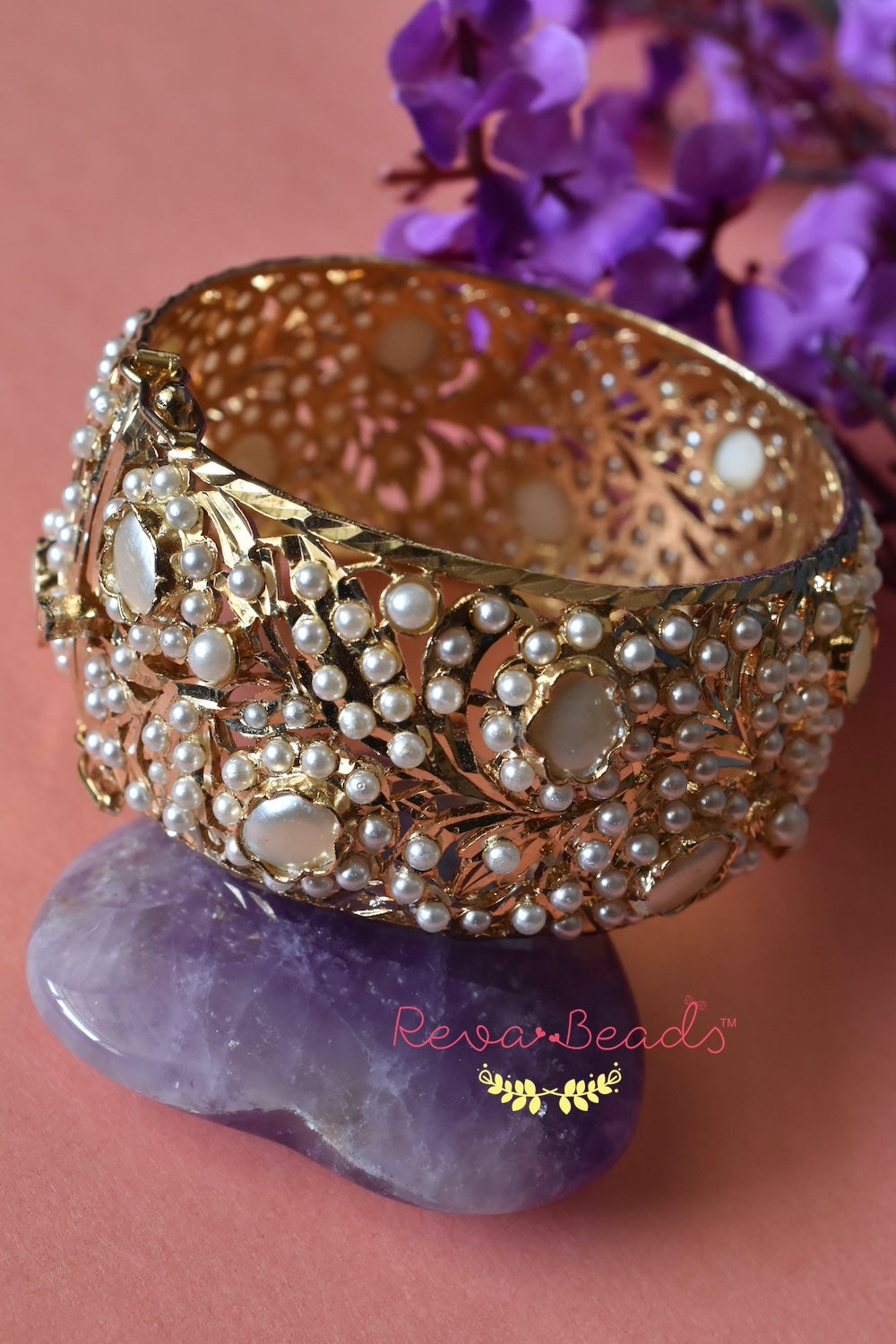 golden polish bracelet