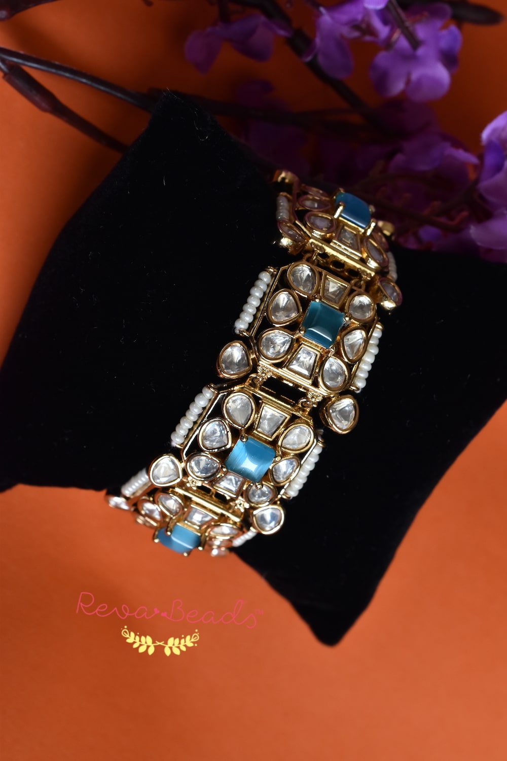 Kundan bracelet