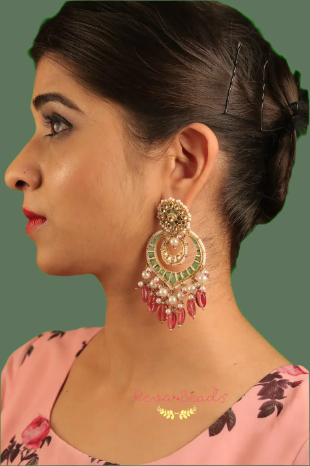 kundan chandbali