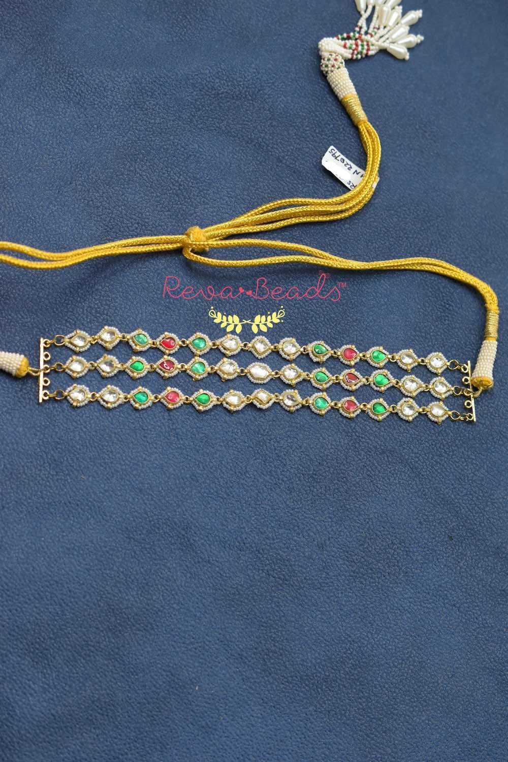 kundan choker necklace