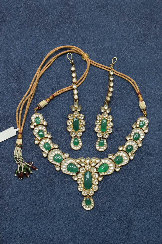 emerald jadau set