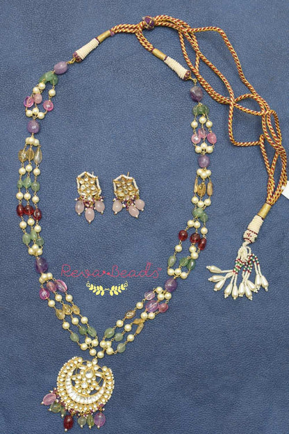 pastel necklace set