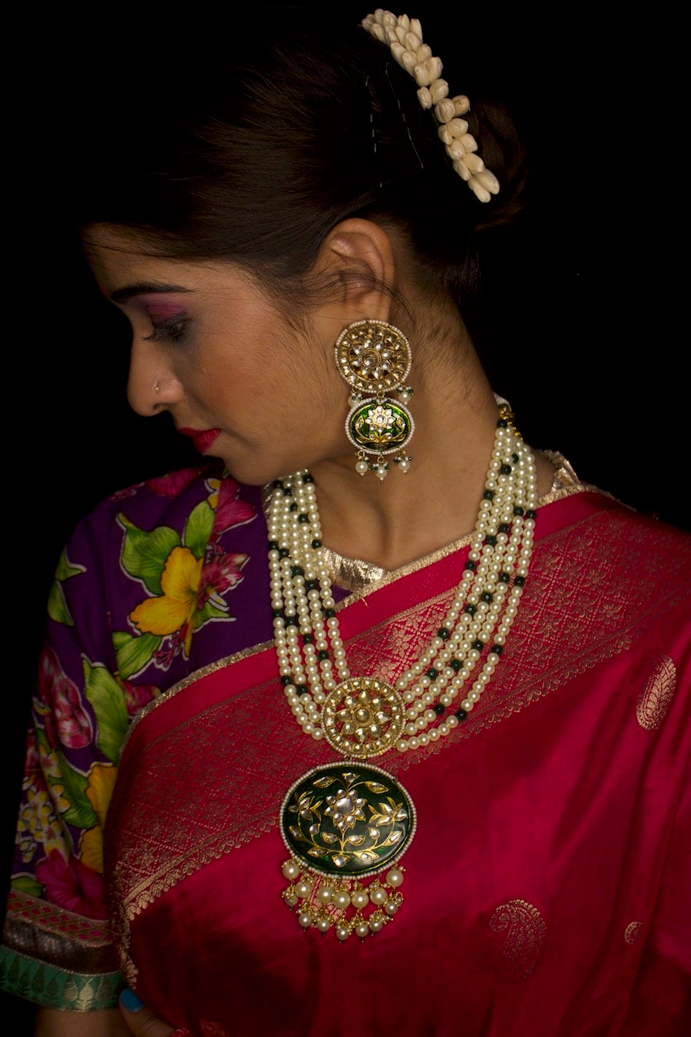 kundan necklace set