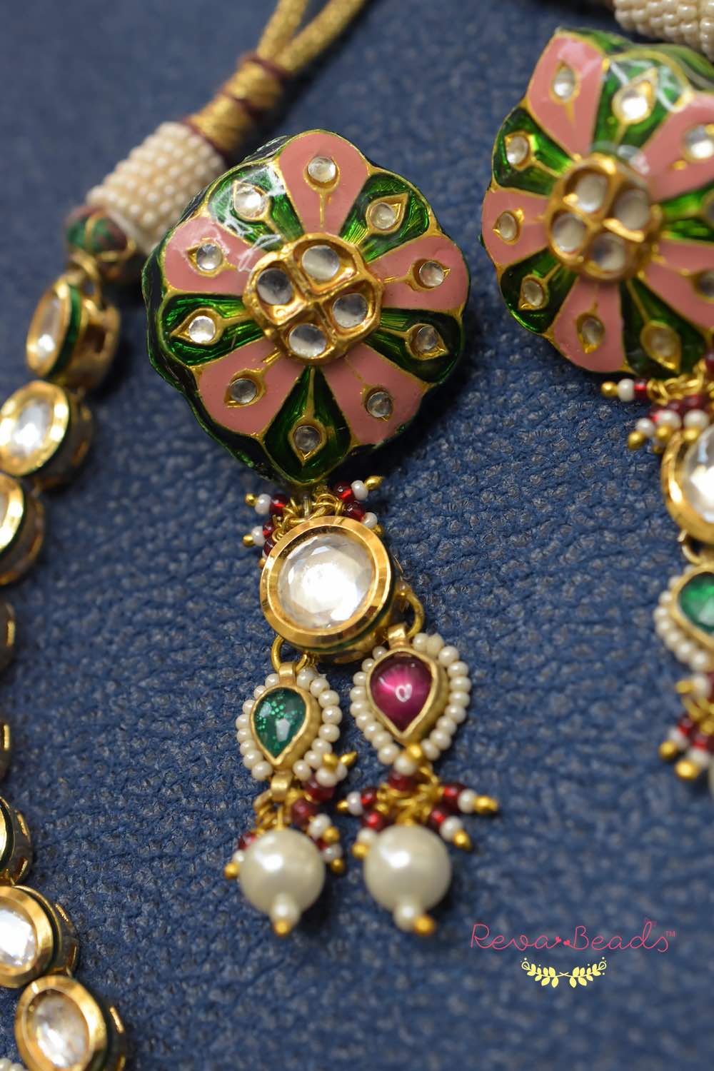 meenakari earrings