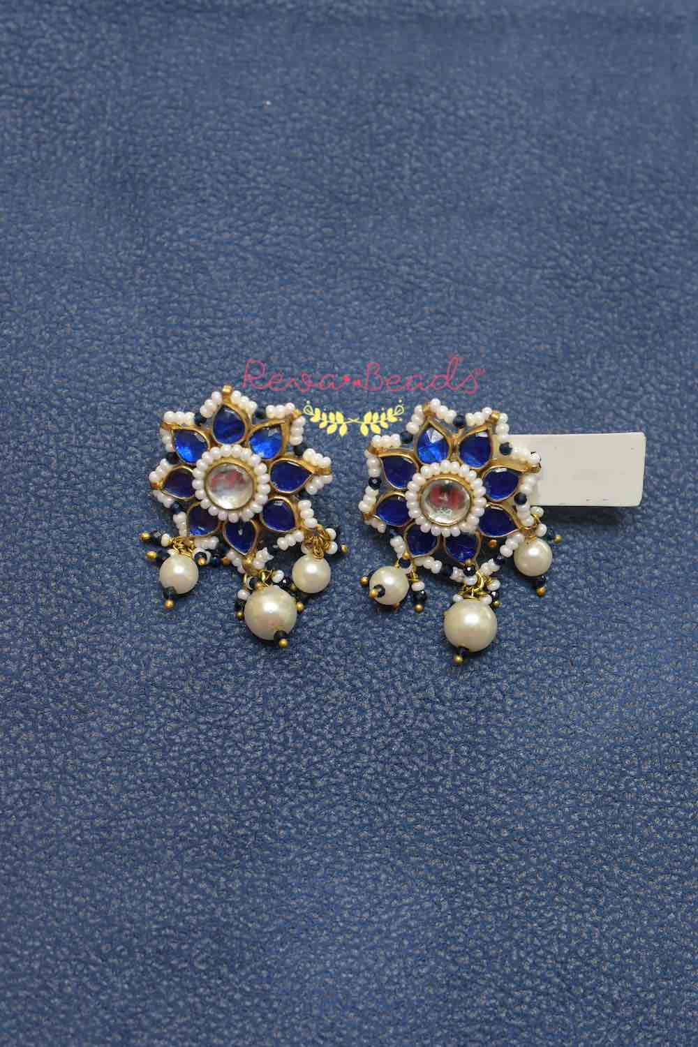 blue studs