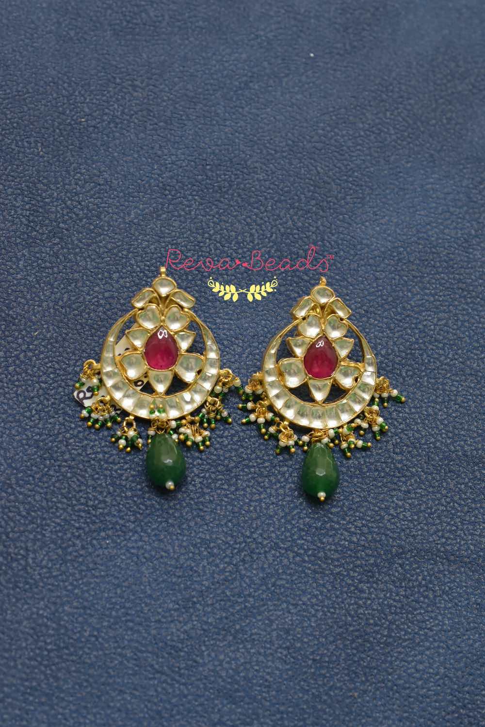 kundan studs